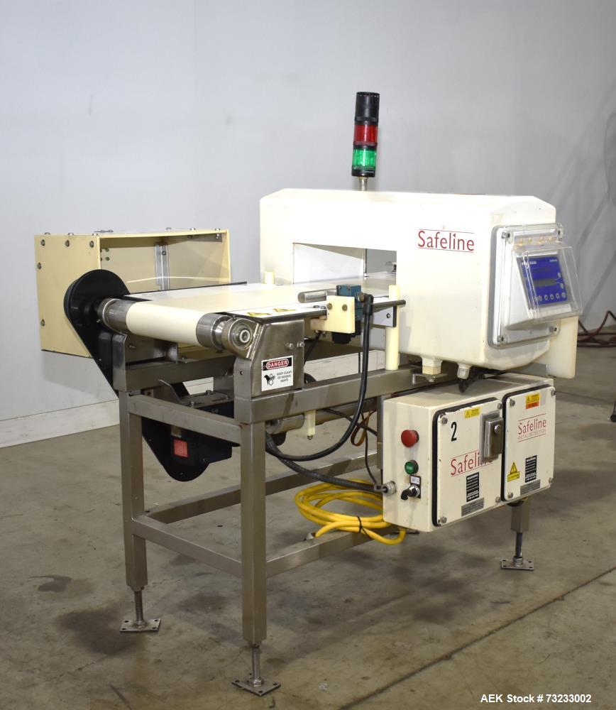 Used Mettler Toledo Safeline V3R Conveyor Metal Detector – 14” x 4.25” Aperture, Air Reject