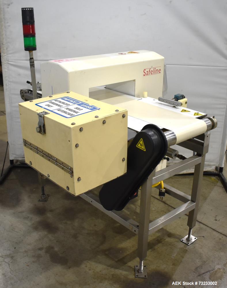 Used Mettler Toledo Safeline V3R Conveyor Metal Detector – 14” x 4.25” Aperture, Air Reject