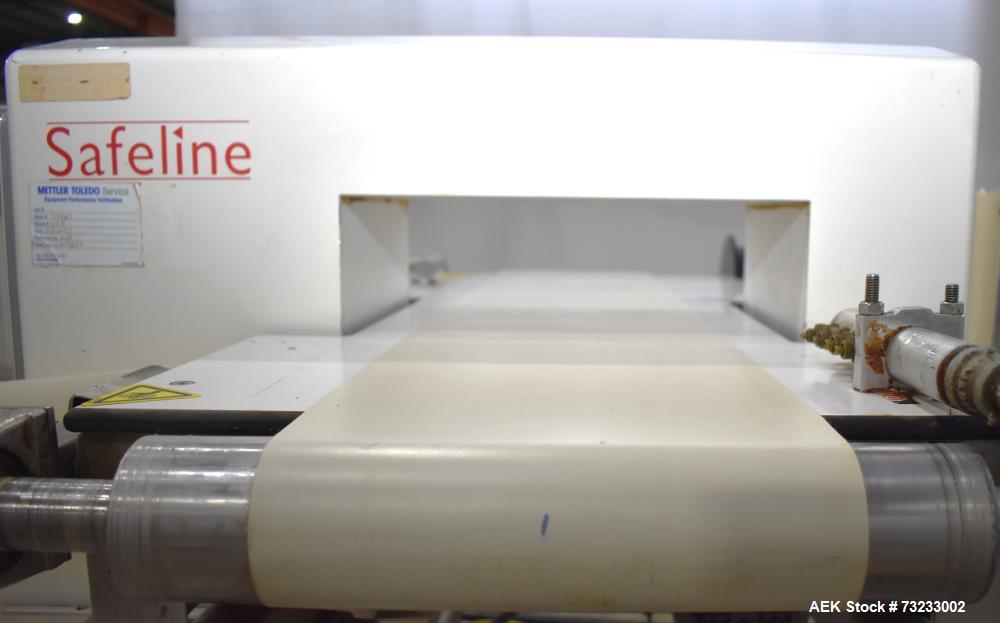 Used Mettler Toledo Safeline V3R Conveyor Metal Detector – 14” x 4.25” Aperture, Air Reject