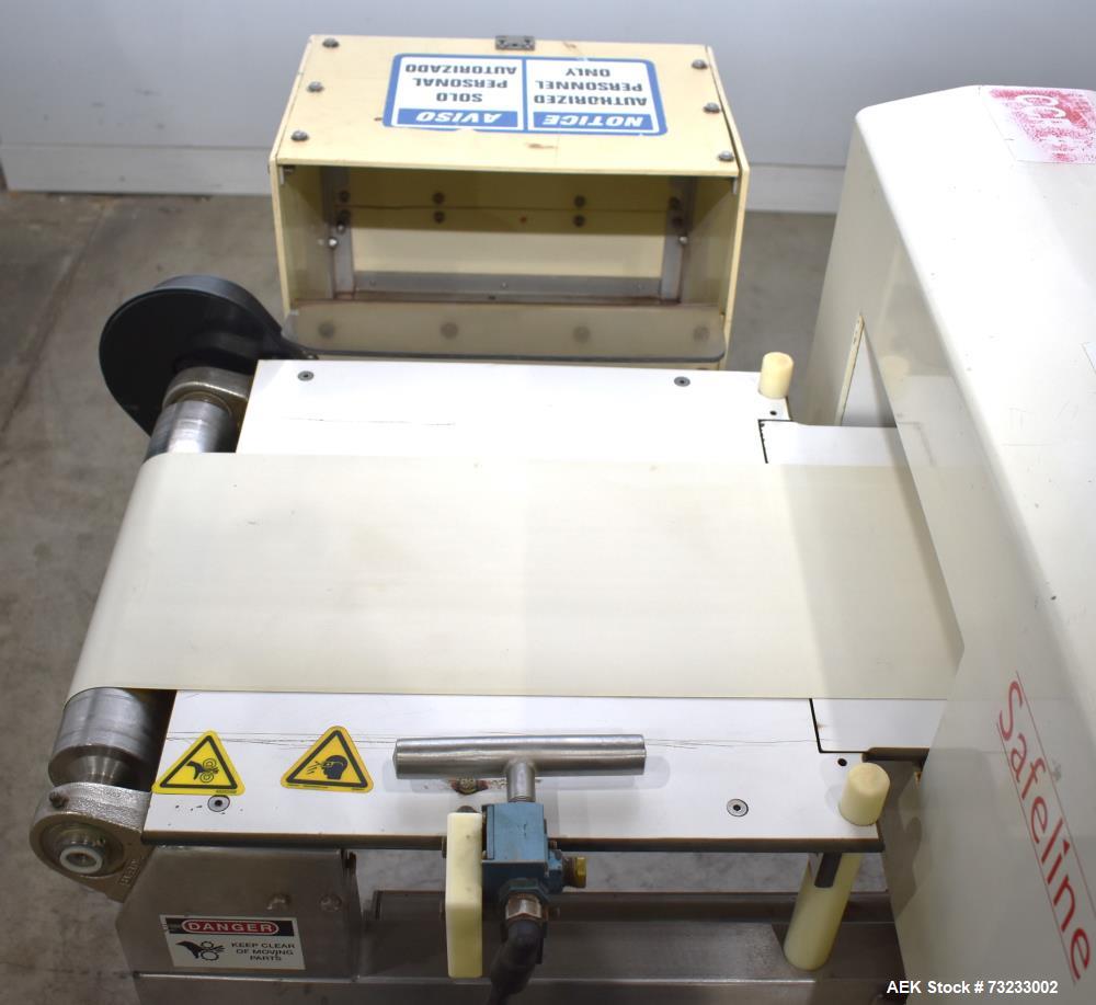 Used Mettler Toledo Safeline V3R Conveyor Metal Detector – 14” x 4.25” Aperture, Air Reject