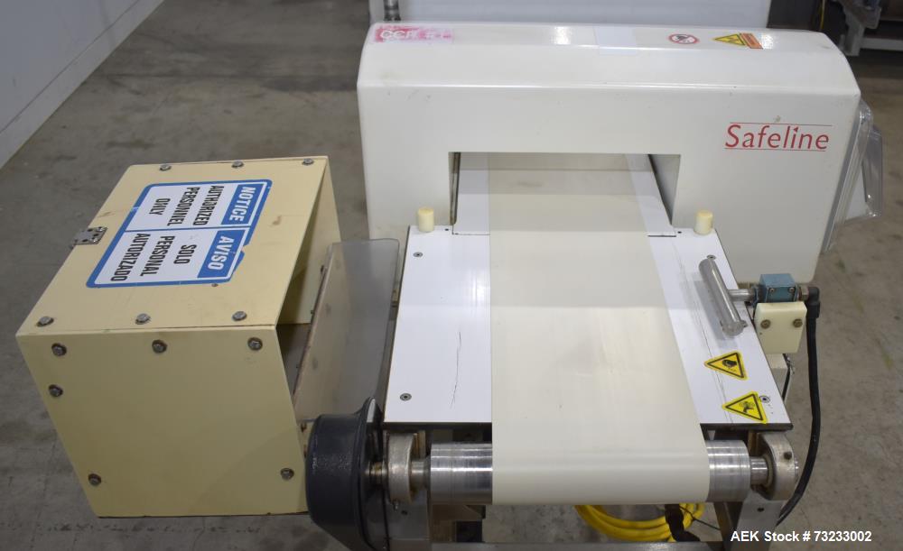 Used Mettler Toledo Safeline V3R Conveyor Metal Detector – 14” x 4.25” Aperture, Air Reject