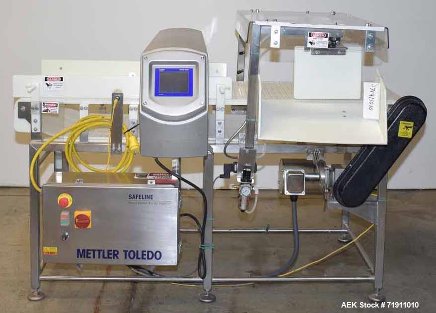 Used Safeline Conveyor Mounted Metal Detector, Model SL1500.