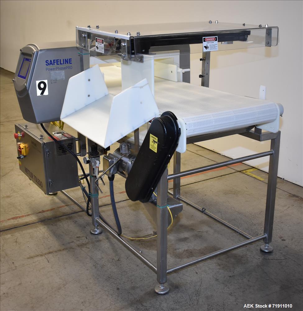 Used Safeline Conveyor Mounted Metal Detector, Model SL1500.