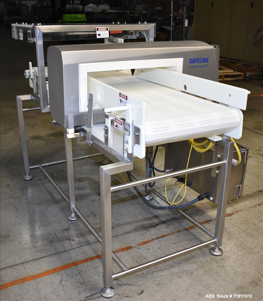 Used Safeline Conveyor Mounted Metal Detector, Model SL1500.