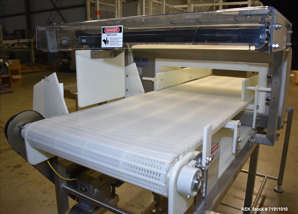Used Safeline Conveyor Mounted Metal Detector, Model SL1500.