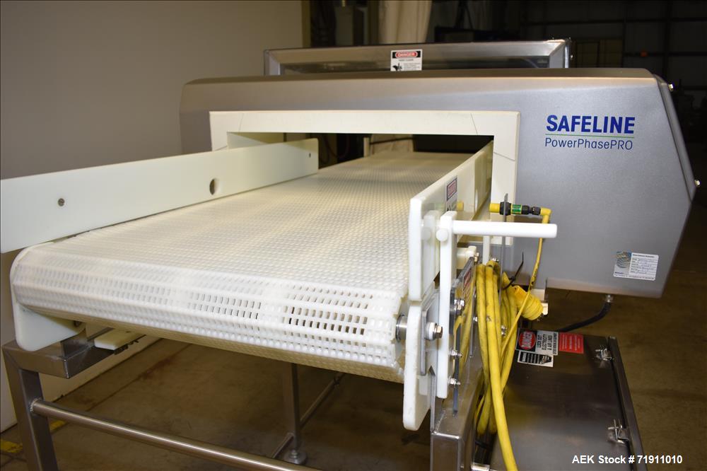 Used Safeline Conveyor Mounted Metal Detector, Model SL1500.