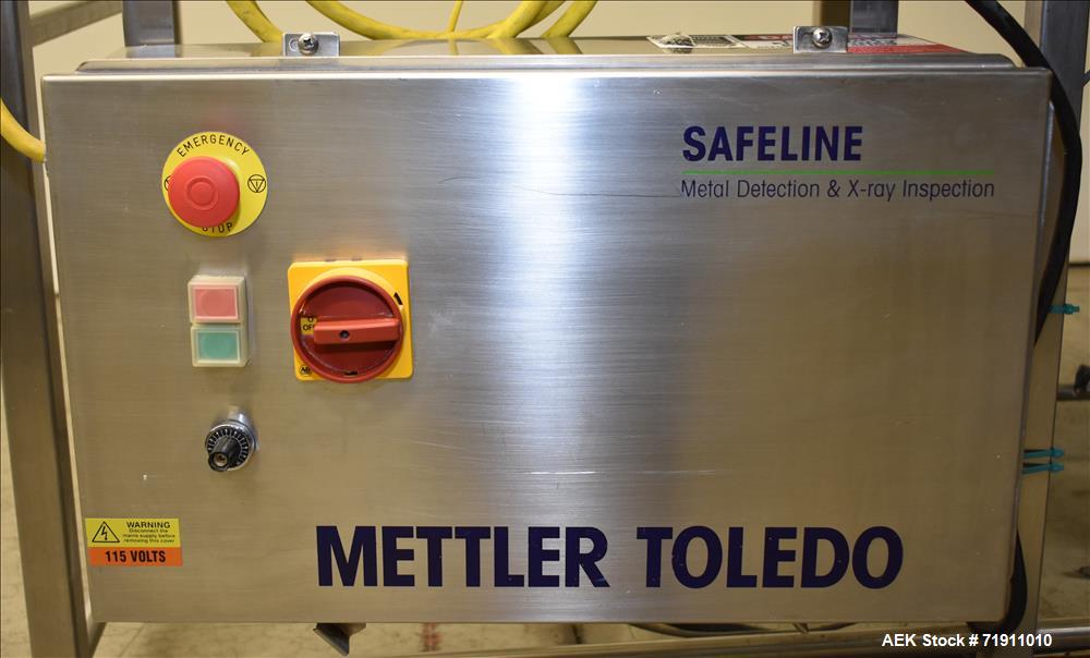 Used Safeline Conveyor Mounted Metal Detector, Model SL1500.