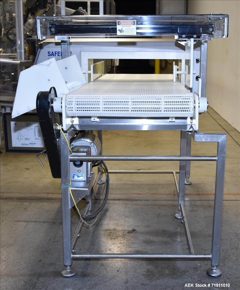 Used Safeline Conveyor Mounted Metal Detector, Model SL1500.