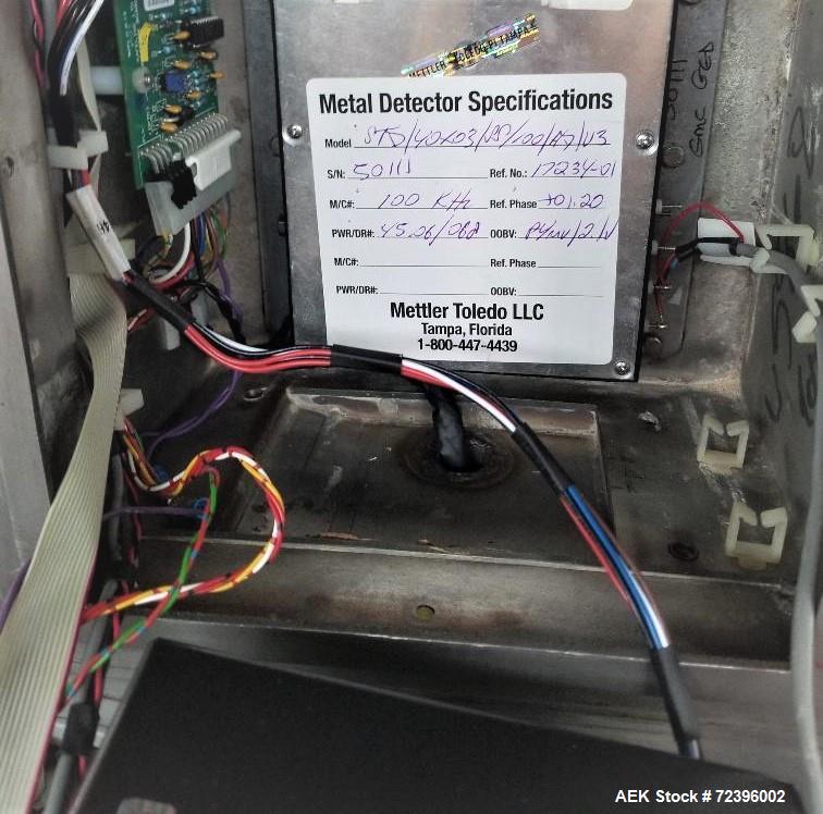 Used Safeline Mettler Toledo Metal Detector
