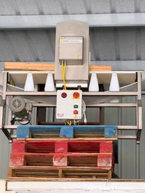 Used Sesotec GLS Metal Detector Conveyor System | Industrial Food & Product Inspection System