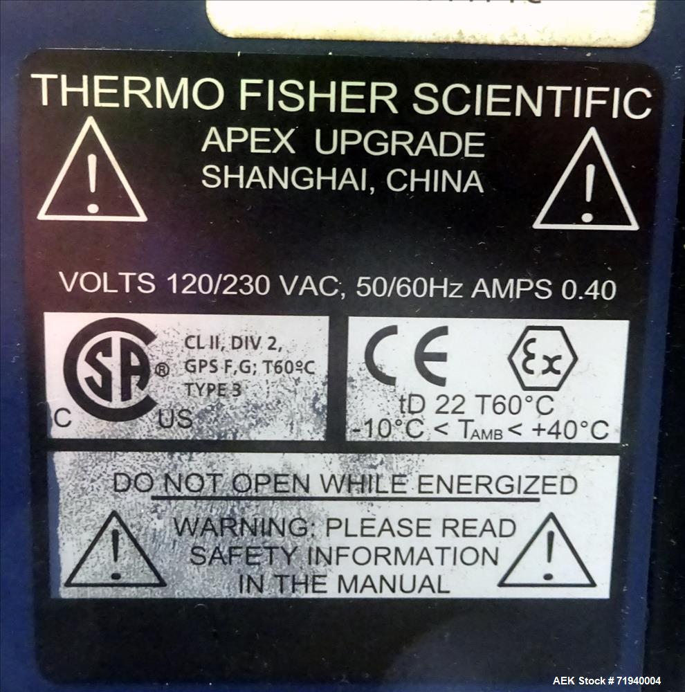 Used- Thermo Scientific APEX Upgrade Metal Detector.