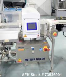 Used Mettler-Toledo Safeline Conveyor Mounted Metal Detector, Model SL1500. Metal detector is rated for products up to 20kgs...