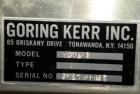 Used Safeline Metal Detector, Model 175X 300 /PW/HT/LO/EM. Capable of seeing a 1.0 fe, 1.2nf, and a 1.5ss. Aperture size 7