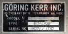 Used Goring Kerr Model Tektamet 60AL10B Metal Detector