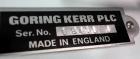 Used Goring Kerr Tektamet Model 60AL18B Metal Detector