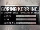 Used Goring Kerr Tektamet Model 60AL18B Metal Detector