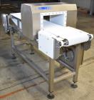Used Lock Met 30 Plus Conveyor Mounted Metal Detector.