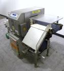 Used Loma IQ Superscan Micro Metal Detector, Stainless Steel Construction. Aperture 8