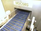 Used Loma IQ Superscan Micro Metal Detector, Stainless Steel Construction. Aperture 8