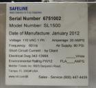 Used Mettler-Toledo SafeLine PowerPhase Plus Model SL 1500 Metal Detector