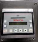 Used- Safeline Model 16X22 Metal Detector. Has 16