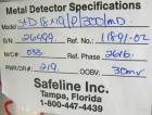 Used Safeline Metal Detector, Model STD18X19-P-300-MD. Aperture size 18