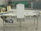 Used Safeline Metal Detector, Model STD18X19-P-300-MD. Aperture size 18