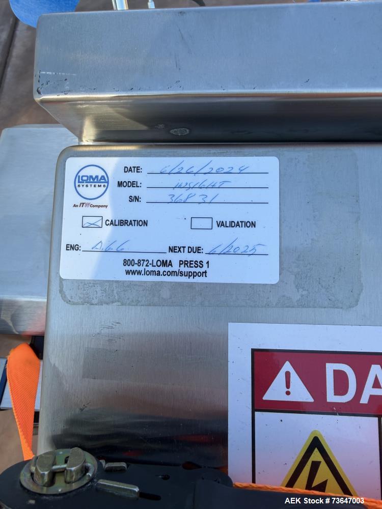 Buy Used Lock Metal Detector VFC/RM-431S/FN – Gravity Feed Inspection Unit