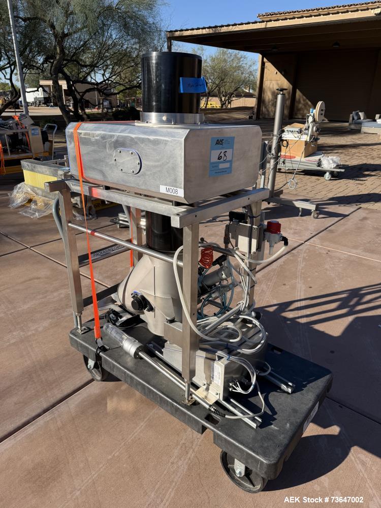 Used Loma Systems IQ4 VF 238 Vertical Fall Metal Detector – 8-Inch Gravity Feed Powder Inspection System