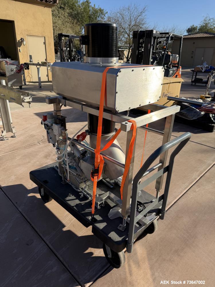 Used Loma Systems IQ4 VF 238 Vertical Fall Metal Detector – 8-Inch Gravity Feed Powder Inspection System