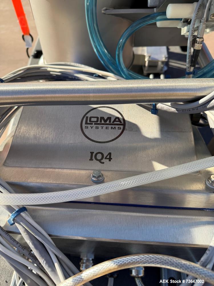 Used Loma Systems IQ4 VF 238 Vertical Fall Metal Detector – 8-Inch Gravity Feed Powder Inspection System