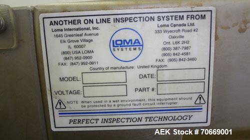 Used Loma IQ Metal Detector Head Only