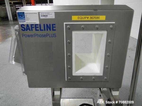 Used Safeline PowerPhase Plus Metal Detector