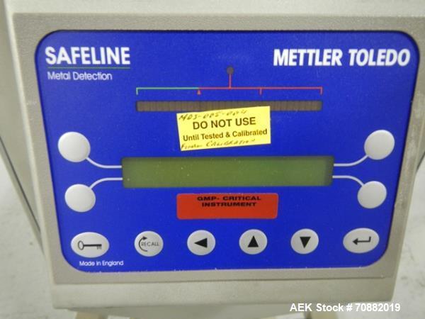 Used- Safeline PowerPhase Plus Metal Detector. 5"