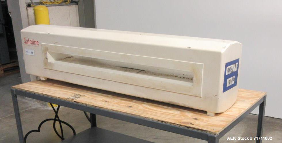 Used Safeline Model PowerPhase Pro Conveyor Mounted Metal Detector
