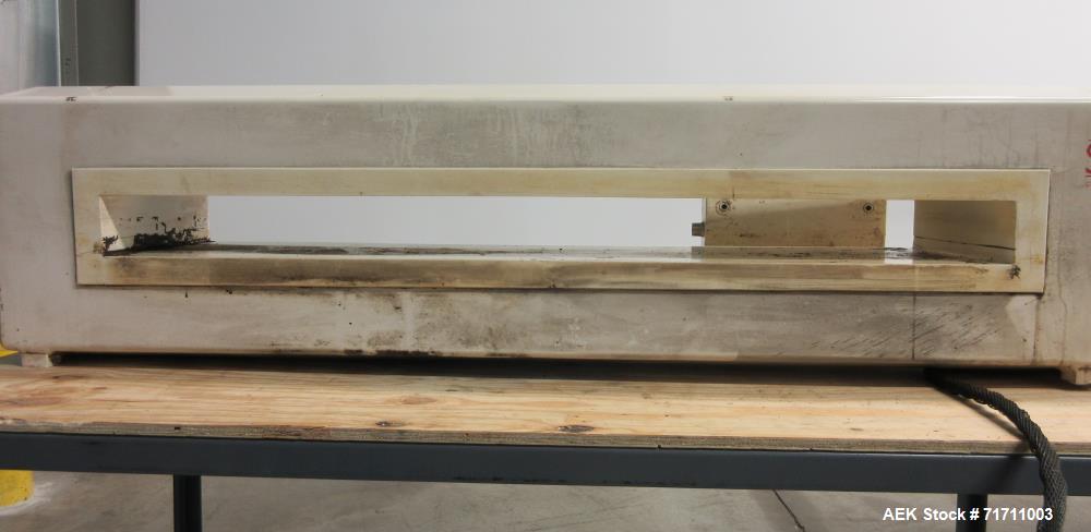Used Safeline Model VE-PW-100/300 Conveyor Mounted Metal Detector