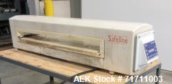 Used- Safeline Model VE-PW-100/300 Conveyor Mounted Metal Detector