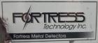 Used Fortress Technology Model Phantom Metal Detector. Has stainless steel Body Only. Aperture size approximate 24” wide x 8” tall x 14” deep.