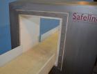 Used Safeline Powerphase Metal Detector Conveyorized Metal Detector, 13 3/4 in W x 13 1/2 in H Aperture, 68 in L x 12 in W x 40 in H Plastic Mesh Belt Conveyor, Buzzer and Conveyor Stop Style Reject,...