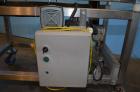 Used Safeline Powerphase Metal Detector Conveyorized Metal Detector, 13 3/4 in W x 13 1/2 in H Aperture, 68 in L x 12 in W x 40 in H Plastic Mesh Belt Conveyor, Buzzer and Conveyor Stop Style Reject,...
