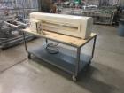 Used- Safeline Model VE-PW-100/300 Conveyor Mounted Metal Detector