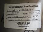 Used Safeline Model V1 Metal Detector Head