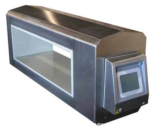 Unused-Bunting Magnetics metal detector, model C-05-850X250. AMD05 integrated touch screen controls. IP 65 rating, water protected. Stainless steel coil. 125 khz frequency.