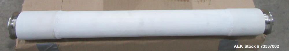 Used Fortress Stealth Pipeline Metal Detector. Approximate aperture size 4" diameter x 10-1/2" long. Through pipe is 2" diameter. Serial# Q-54003-21889.