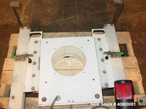 Used Lock Inspection Systems V5 Waferthin Met 30+ Metal Detector, Model Met30-200/+/IP54/286KHZ. Aperture size approximately 8 5/8" diameter x 4" deep. Includes a control panel. Built 2002.
