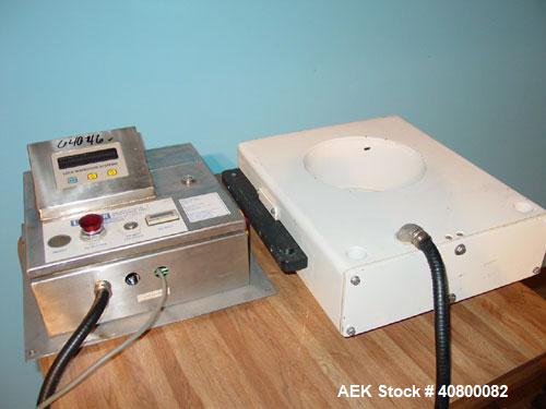 Used Lock Inspection Systems V5 Waferthin Met 30+ Metal Detector, Model Met30-200/+/IP54/286KHZ. Aperture size approximately 8 5/8" diameter x 4" deep. Includes a control panel. Built 2002.