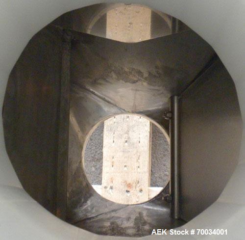 Used Yamato Lock Inspection Systems Fall Thru Metal Detector, Model Metalchek 10. Approximate 8" diameter x 4" deep chamber. Detects metals up to .75 mm (.029’’) ferrous, non-ferrous and stainless st...
