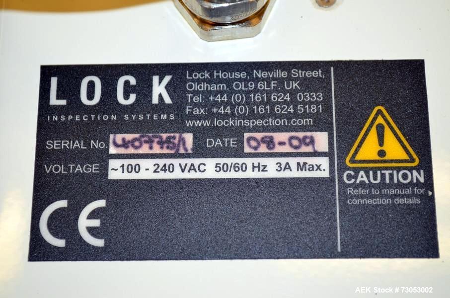 Used Lock Metal Detectors MET30Plus  6 in W x 3 in H Aperture Metal Detector. Digital Controls with S/S Cabinet. Head and Controls Only. No Conveyor or Reject Mechanism. 110/240 V (wired 110 V) 1 Ph,...