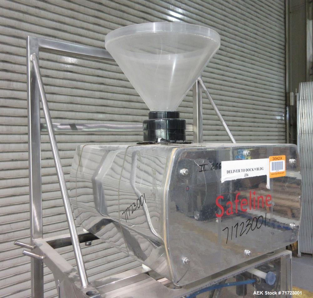 Used Safeline Model GF65 Flow Through Metal Detector