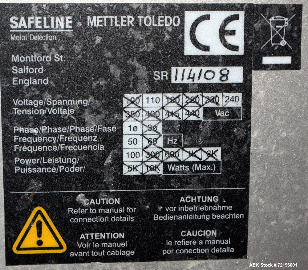 Used Safeline HDS Pipeline Metal Detector